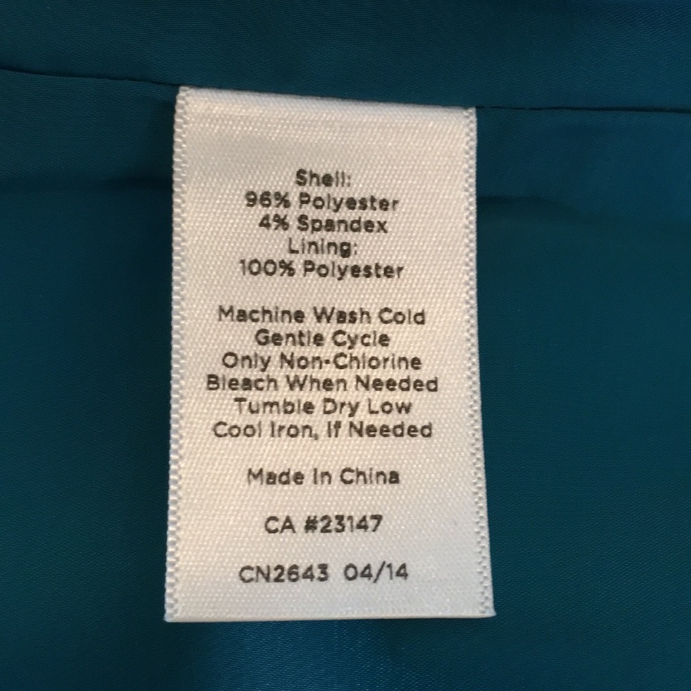 TALBOTS | Peacock Print Pencil Skirt - Picture 12 of 14